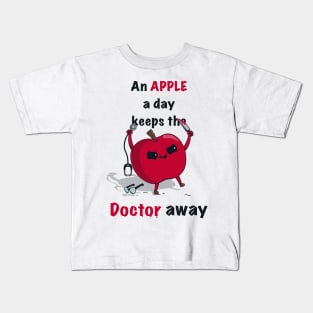 An Apple a day Kids T-Shirt